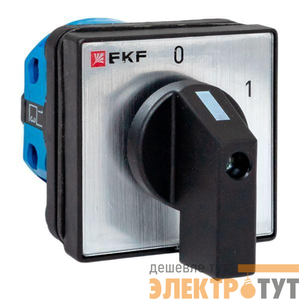 Переключатель кулачковый ПК-1-11 1п 10А "0-1" IP65 EKF pk-1-11-10-65