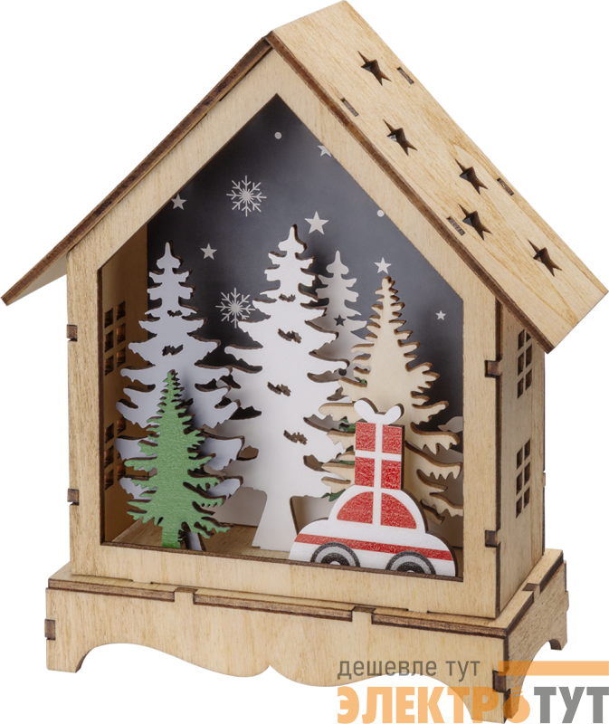 Гирлянда светодиодная "Новогодний домик" 95 052 NGF-D045-03 Navigator 95052