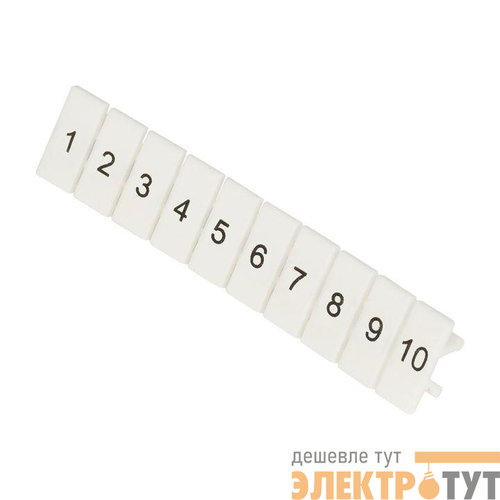 Маркер для JXB с нумерацией 1-10 (уп.100шт) PROxima EKF dek-35-1-10