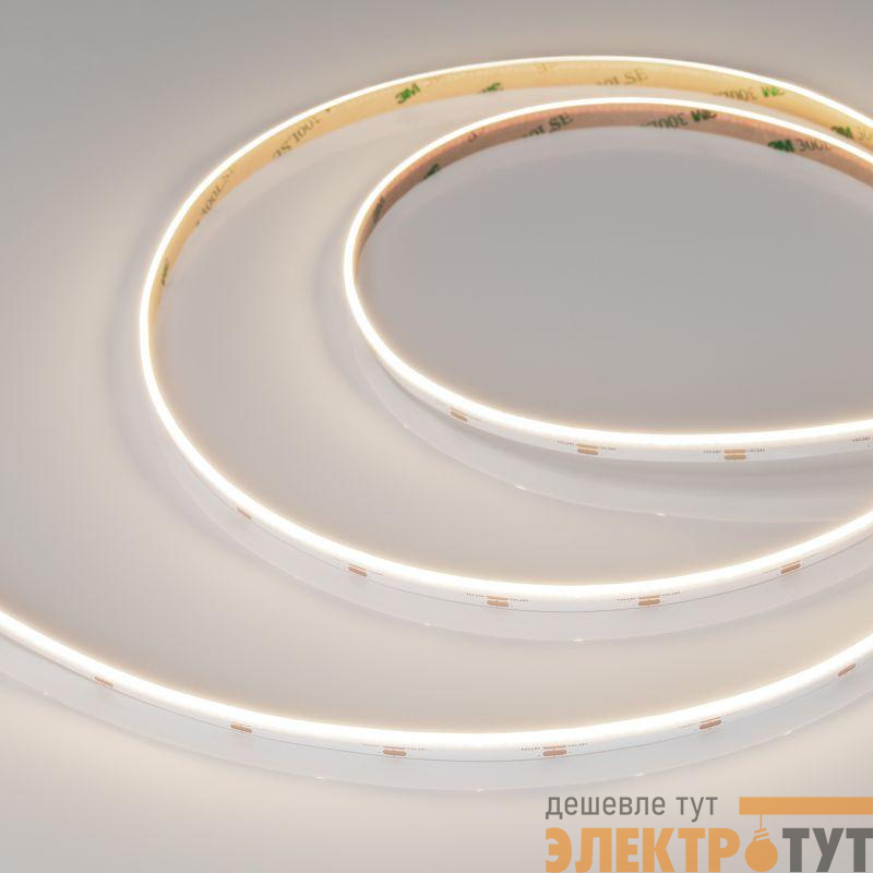 Лента светодиодная COB-S-X480-8mm 24V Day 4000К 6Вт/м IP20 боков. свечение (уп.5м) Arlight 046902