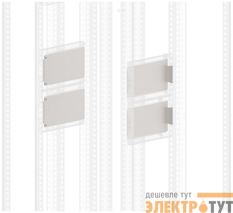 Перегородка аппаратного отсека бок. верт. спл. 200 FORMAT IEK FO-00-PVHC-020