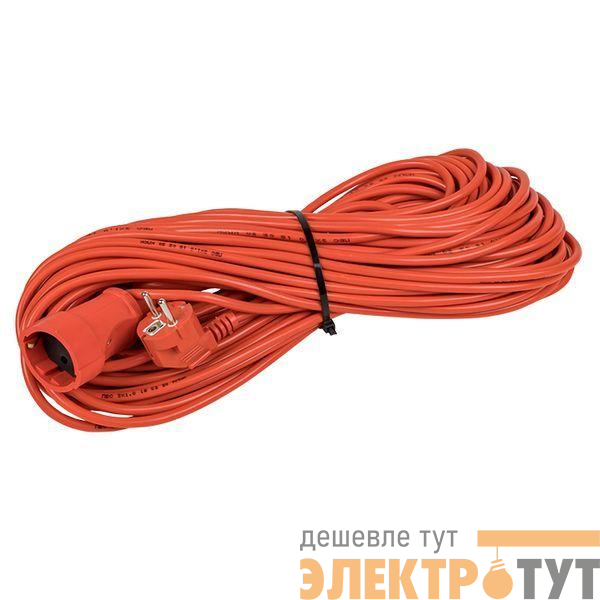 Удлинитель-шнур 1х30м с заземл. 16А IP20 Зевс 2.0 3.5кВт ПВС 3х1 PROxima EKF USB02-16-310-1-30