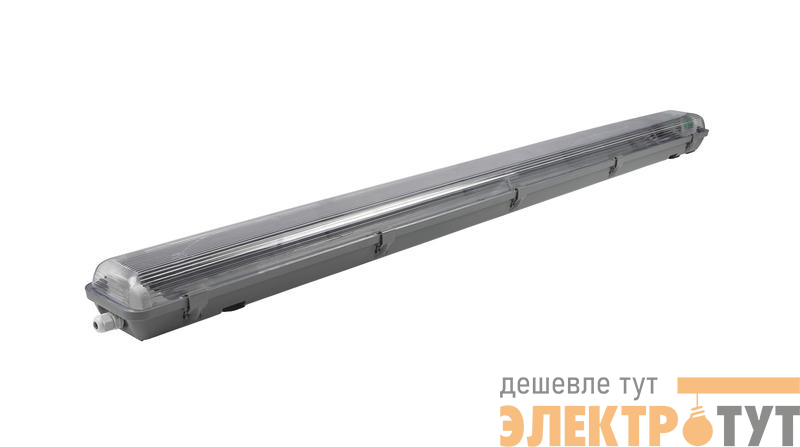 Светильник PWP-T8 IP65 230В 2х1200 ДСП под 2 LED лампы T8 G13 влагозащ. JazzWay 5059511