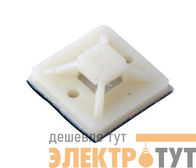 Площадка самоклеящаяся 25х25мм бел. (уп.100шт) Rexant 07-2025