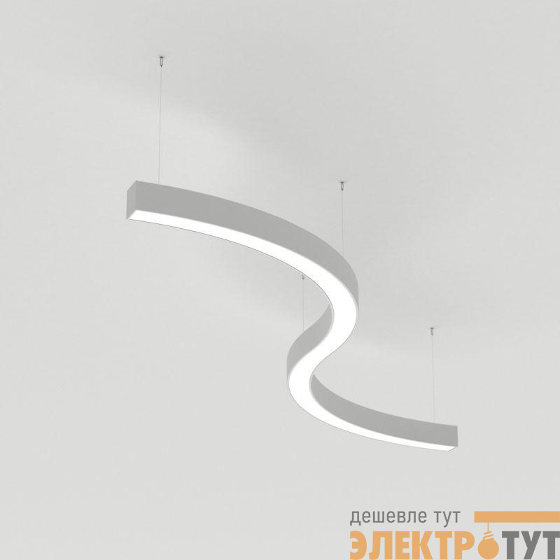 Светильник SP-LINE-HANG ARC-S3535-D800-65W Day4000 (WHITE 230В) металл Arlight 034050(1)