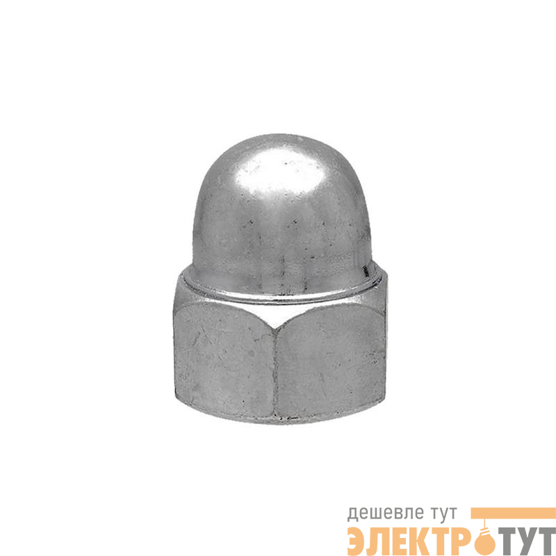 Гайка колпачковая М12 DIN 1587 оцинк. (уп.4шт) Tech-Krep/Zitar 112275