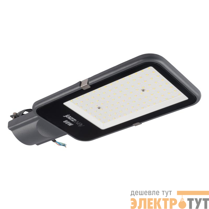 Светильник светодиодный PSL 08 80Вт 5000К IP65 120град. ДКУ GR уличный консольный JazzWay 5045804