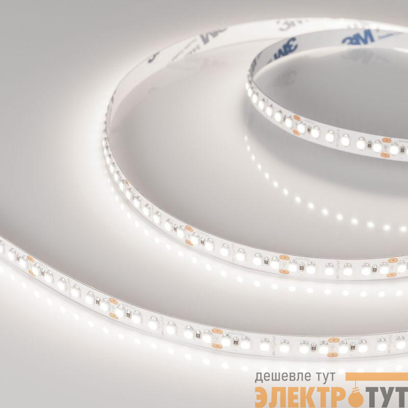 Лента светодиодная RT-A180-8mm 24V Day 5000К 14.4Вт/м IP20 3528 открыт. (уп.5м) Arlight 040547