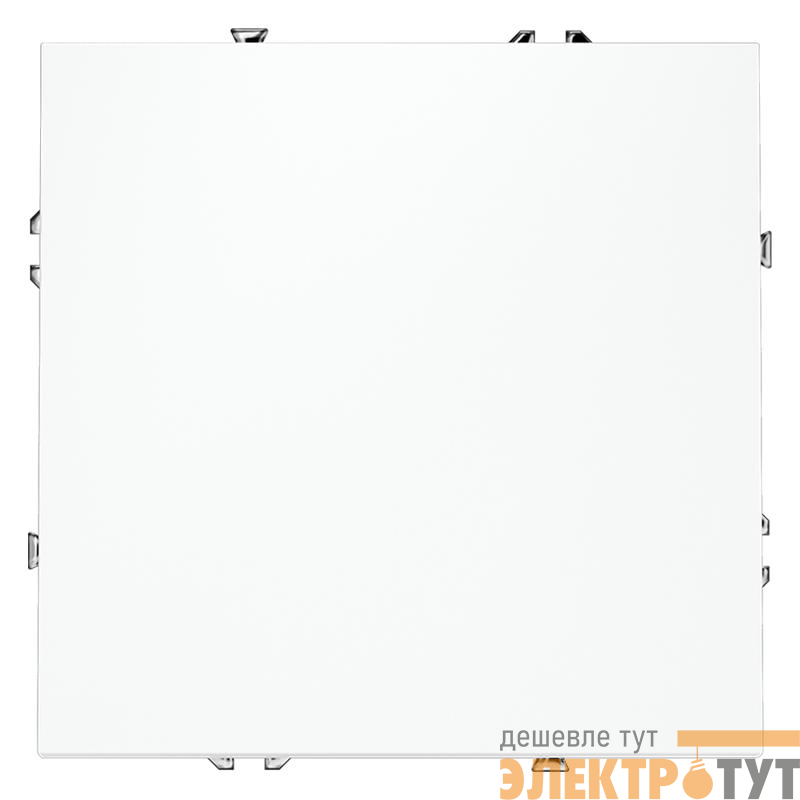 Переключатель проходной 1-кл. СП S70 10А механизм бел. матов. Voltum VLS010302