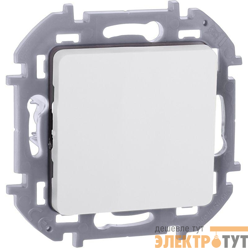 Выключатель 1-кл. Inspiria 10А IP20 250В 10AX механизм бел. IEK 673600