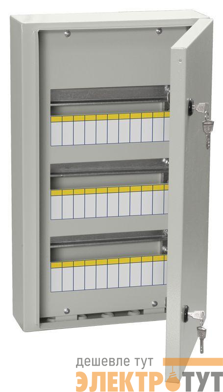 Корпус ЩРн-36 TITAN 3 540х330х120мм IP54 метал. IEK MKM11-N-36-54-Z