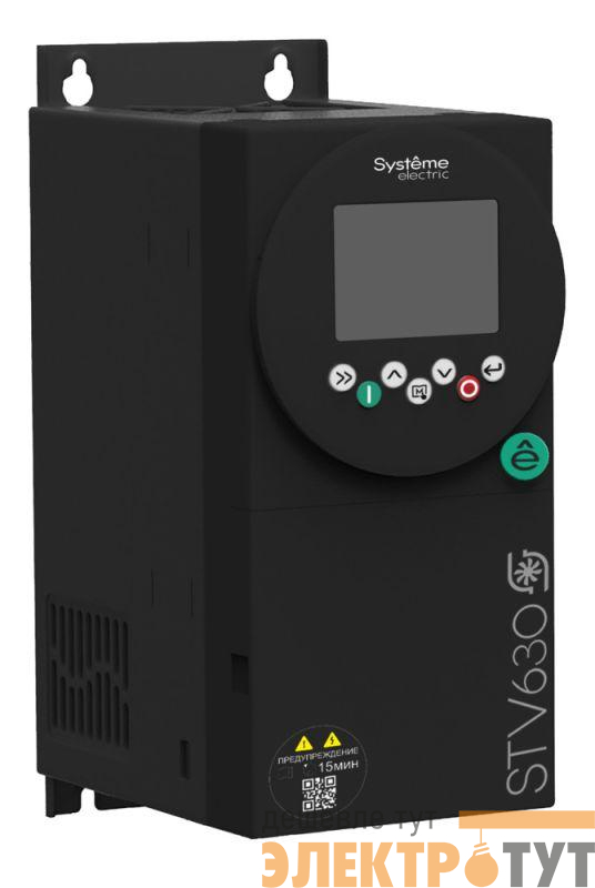 Преобразователь частоты STV630 4кВт 400В ЭМС С3 + LED панель оператора SE STV630U40N4-LED