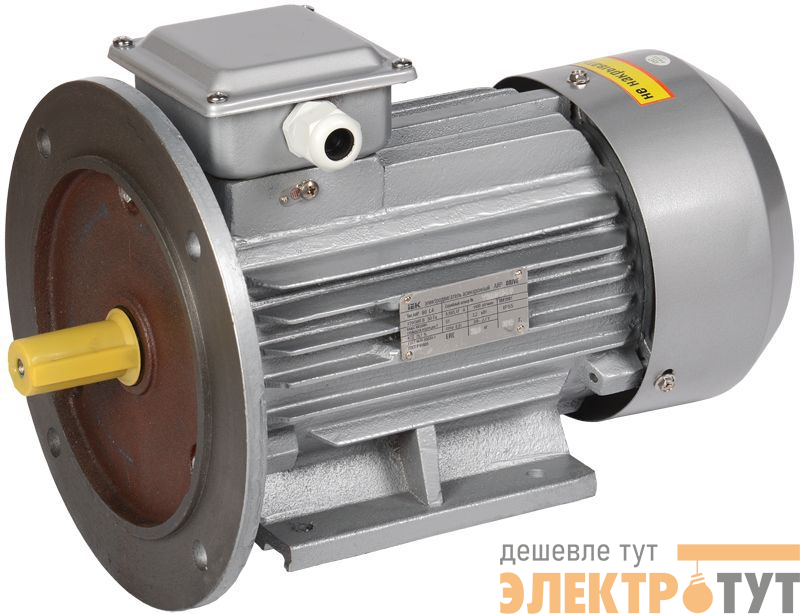 Электродвигатель АИР DRIVE 3ф 90L4 220/380В 2.2кВт 1500об/мин 2081 IEK DRV090-L4-002-2-1520