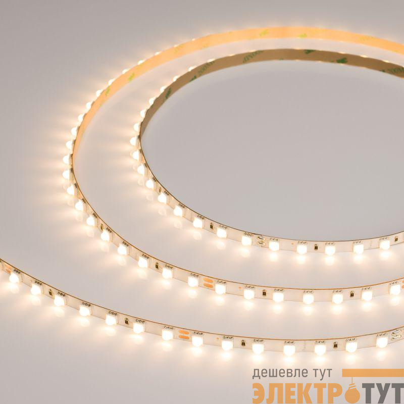 Лента светодиодная FLT-B70-8mm 24V Warm 2700К 15.5Вт/м IP20 45deg открыт. (уп.5м) Arlight 043812