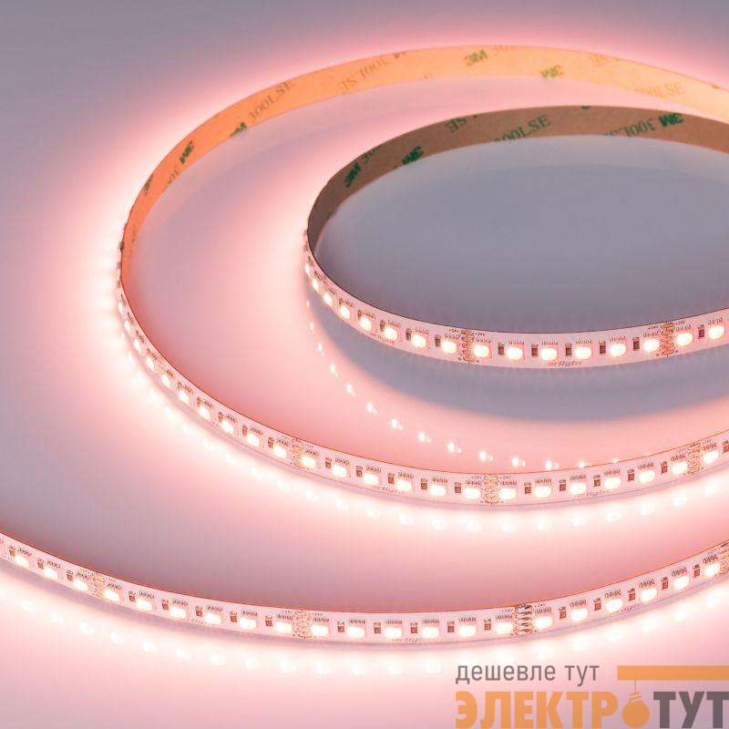 Лента светодиодная RT-H120-10mm 24V RGBW-White-4-in-1 25Вт/м IP20 4040 открыт. (уп.5м) Arlight 048748