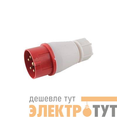 Вилка переносная PPC 015 3Р+РЕ+N 16А 380В IP44 Pro JazzWay 5072299