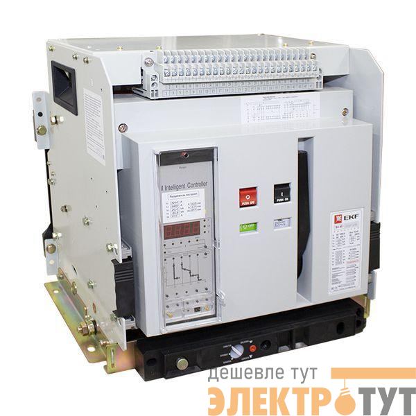 Выключатель автоматический 3п 4000/4000А 100кА ВА-45 выкатн. PROxima EKF mccb45-4000-4000v