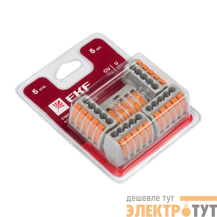 Клемма СМК 222-415 (блист.5шт) PROxima EKF plc-smk-415b