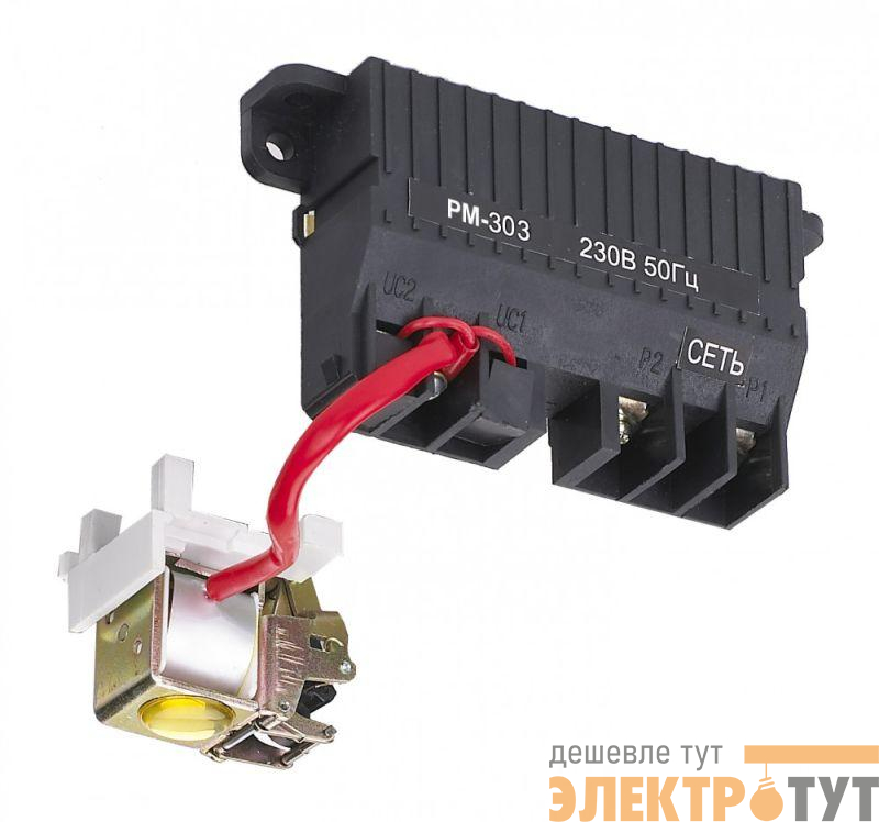 Расцепитель минимального напряжения левый AC 230В ВА-306 DEKraft 22921DEK
