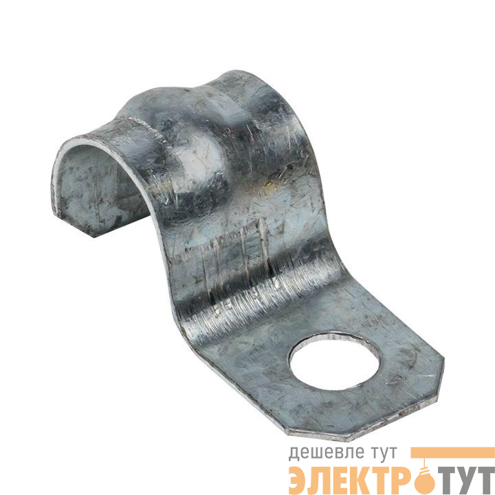 Скоба крепежная однолапковая d12-13мм метал. EKF sm-1-12-13