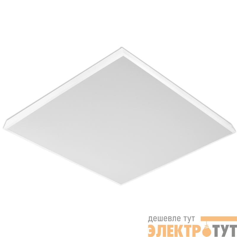 Светильник светодиодный ДВО-1001 30Вт 4000К IP40 595х595х40 опал панель EKF LPL-1001-O-30-4000-40
