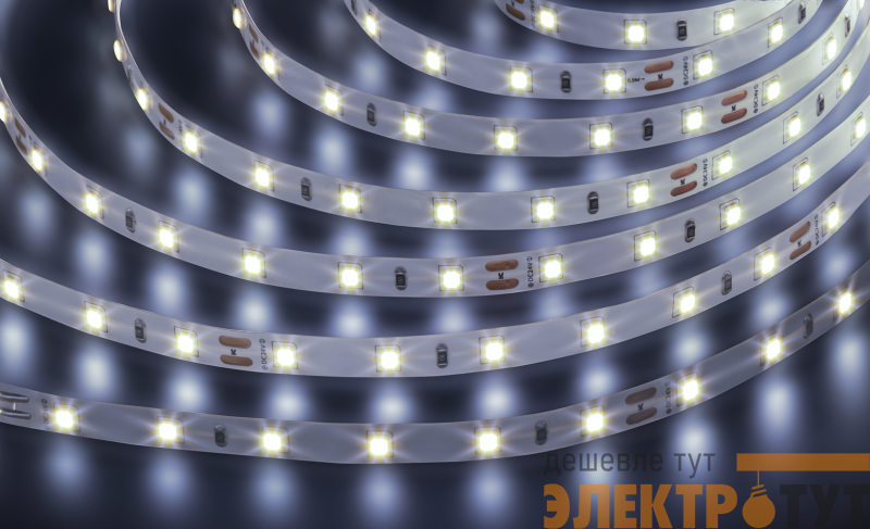 Лента светодиодная 95 295 NLS-2835CW60-4.8-IP20-24V (уп.5м) Navigator 95295