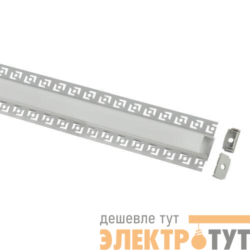 Комплект с анодированным профилем под штукатурку 6114 61х14мм 2.5м Эра Б0062776