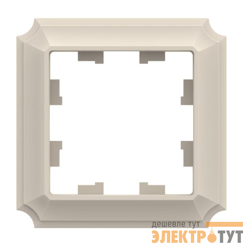 Рамка 1-пост. AtlasDesign Antique беж. SE ATN100201