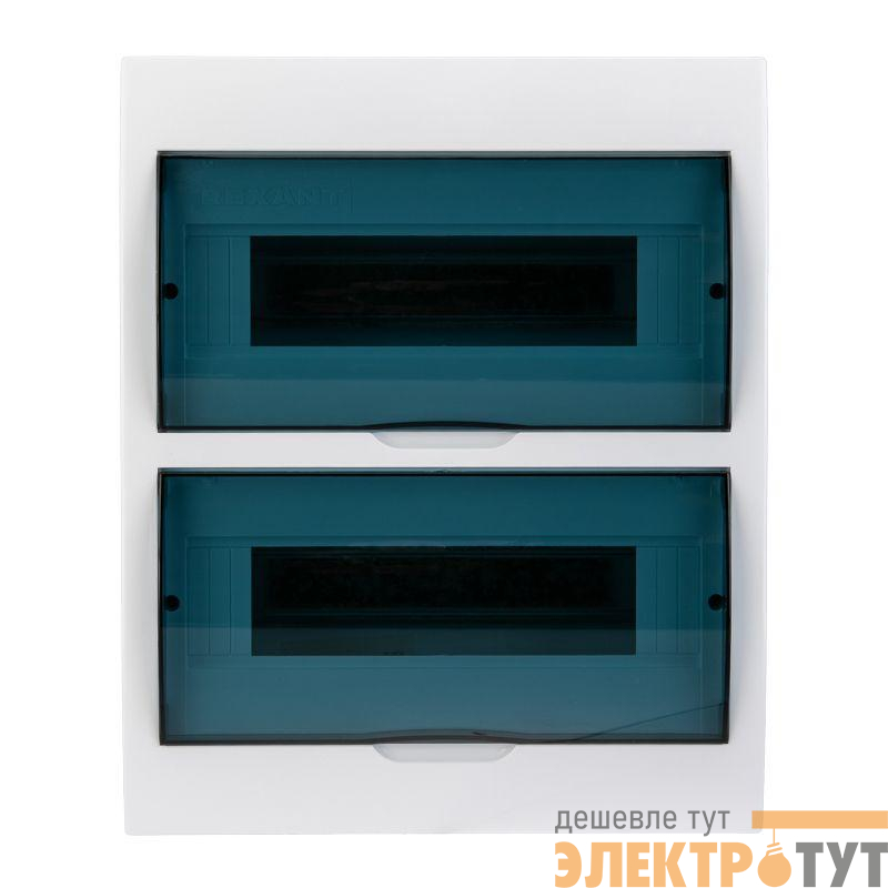 Бокс ЩРН-П-24 IP41 пластик. бел. Rexant 11-0324