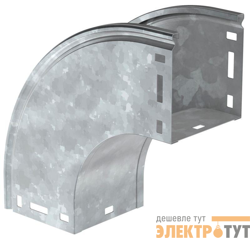 Угол для лотка плавн. 90град. тип В20 ESCA 100х100 HDZ IEK CPV41-0-90-100-100-HDZ