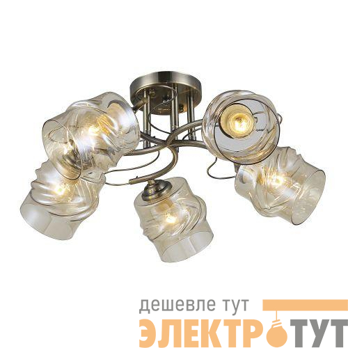 Люстра Carmela 9080-305 5хE27 40Вт модерн Rivoli Б0052677