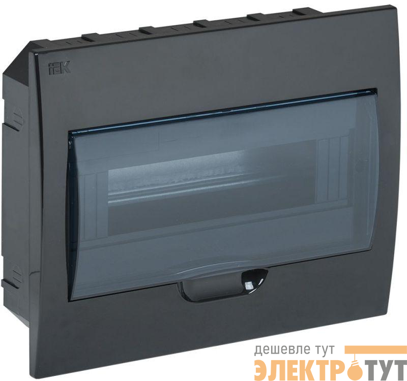 Корпус модульный пластиковый ЩРВ-П-12 IP41 встраив. черн. IEK MKP12-V-12-41-K02