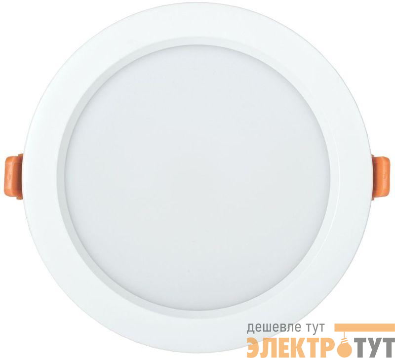 Светильник светодиодный ДВО 1803 PRO 30Вт 4000К IP40 даунлайт встраив. круг бел. IEK LDVO0-1803-30-4000-K01