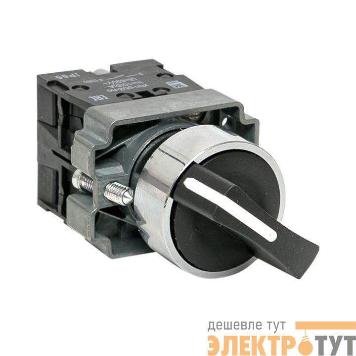 Переключатель BD33 3P короткая ручка 2NO IP65 PROxima EKF xb2-bd33-65