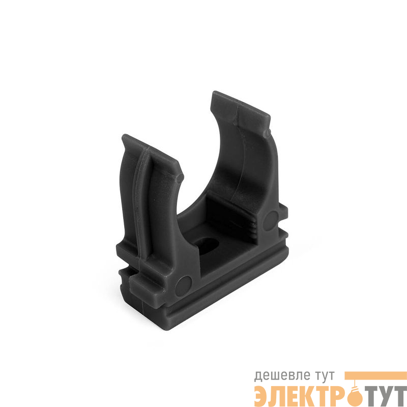 Держатель для труб (клипса) d20мм для монтажн. пистолета КМП черн. Fortisflex 89337