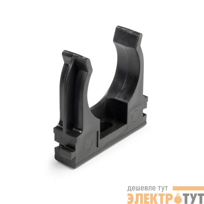 Держатель для труб (клипса) d32 черн. Fortisflex 91053