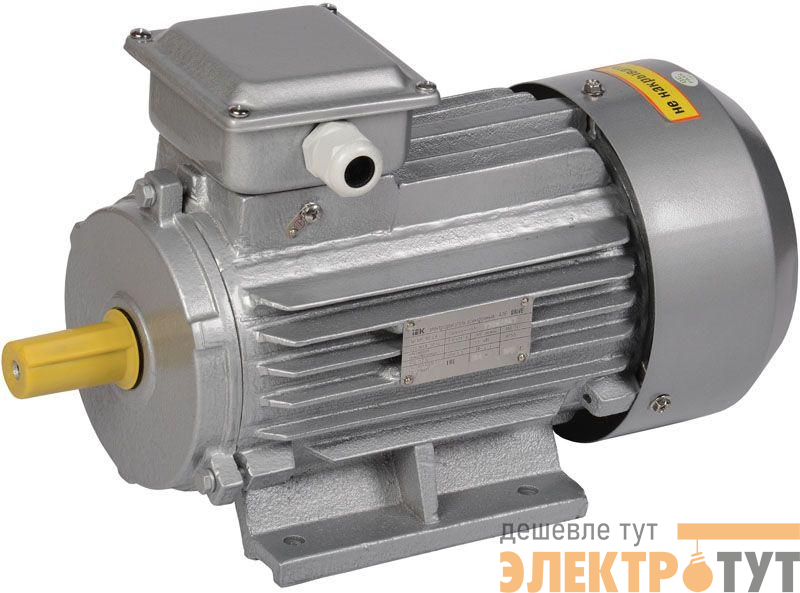 Электродвигатель АИР DRIVE 3ф 90L6 380В 1.5кВт 1000об/мин 1081 IEK DRV090-L6-001-5-1010
