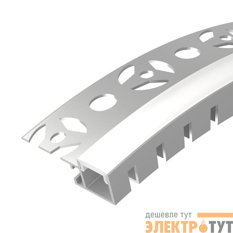Профиль FANTOM-BENT-W12-TOP-EDGE-2000 ANOD L2000 алюм. Arlight 040328(1)