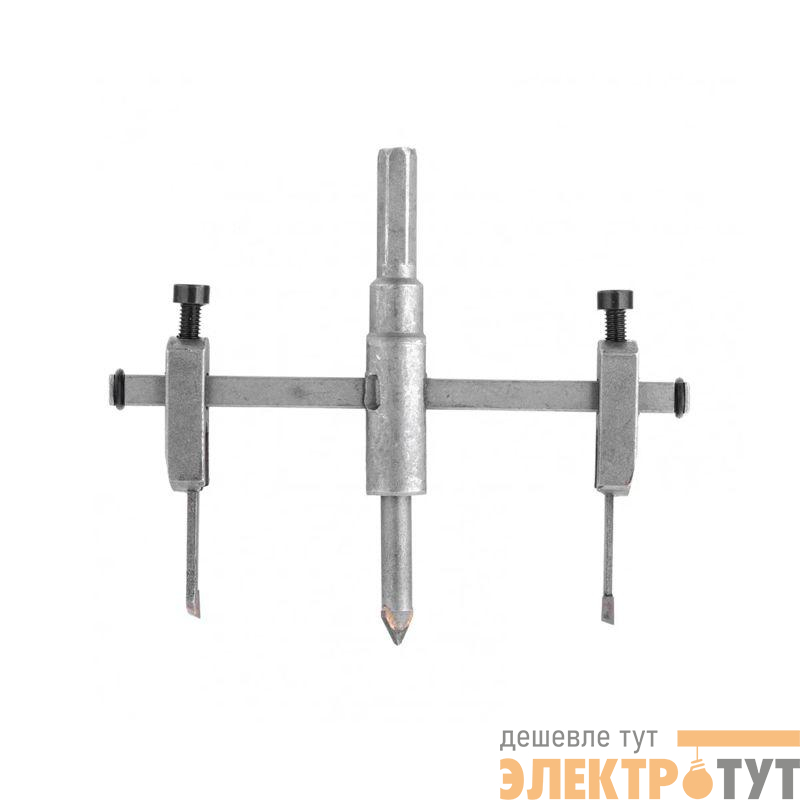 Сверло по кафелю и плитке балеринка регулируемое 30-130мм Kranz KR-91-0656