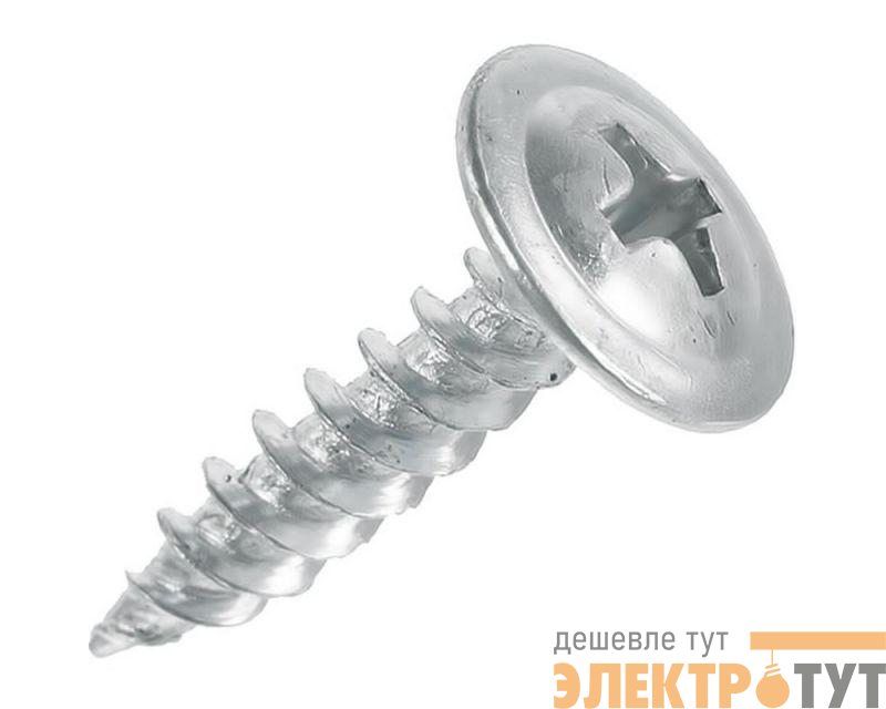 Саморез 4.2х32 с прессшайбой острый цинк (уп.500шт) Промрукав PR08.3649