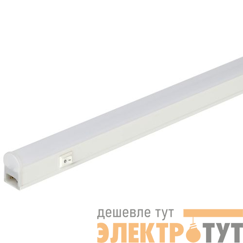 Светильник светодиодный LLED-01-12W-4000-W 12Вт 4000K L872мм линейный с выключателем Эра Б0017426
