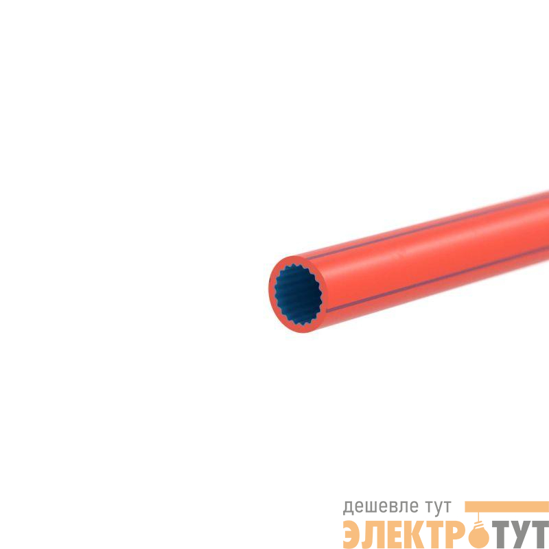 Труба защитная ЗПТ для прокладки ВОЛС с рифленым внутренним слоем и твердой смазкой d32мм толщ. стенки 2.5мм (уп.500м) DKC TFOL322450