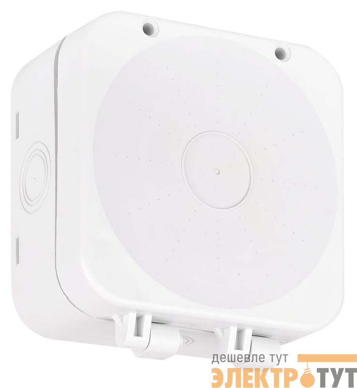 Коробка распределительная133х120х60 двухкомпонентн. для видеокамер HF IP68 бел. Ruvinil 67080Б