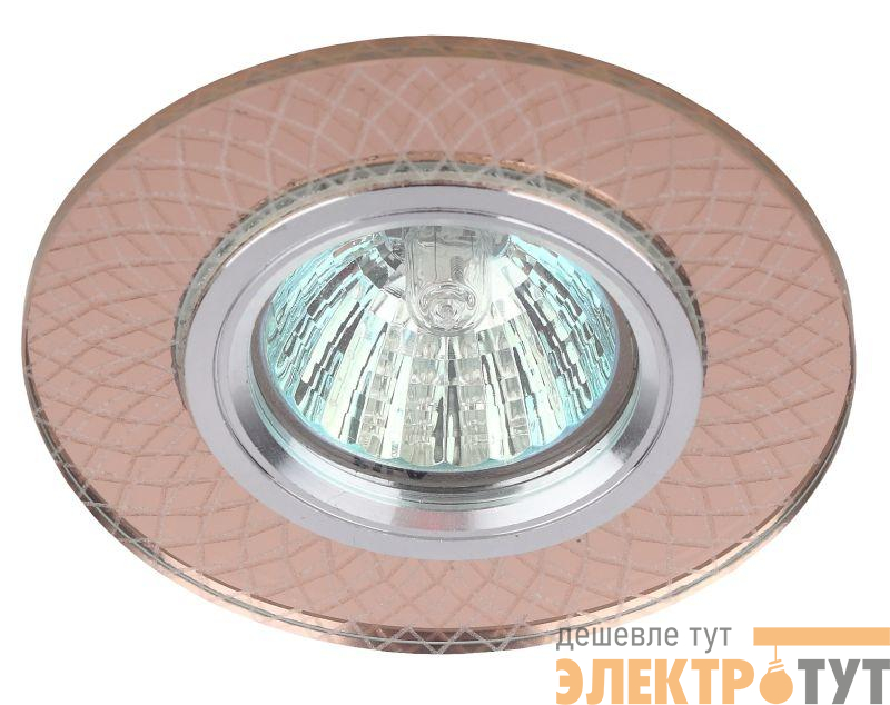 Светильник DK LD43 TEA 3D декор cо светодиодной подсветкой MR16 чай ЭРА Б0037352