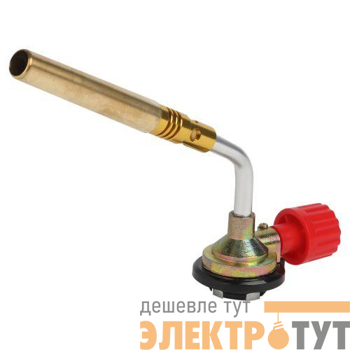 Горелка газовая GB110 без пьезоподжига диаметр сопла 10мм установка на баллон ЭРА Б0052487