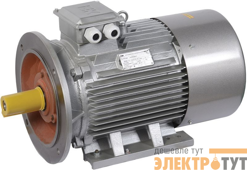 Электродвигатель АИР DRIVE 3ф 180S4 380/660В 22кВт 1500об/мин 2081 IEK DRV180-S4-022-0-1520