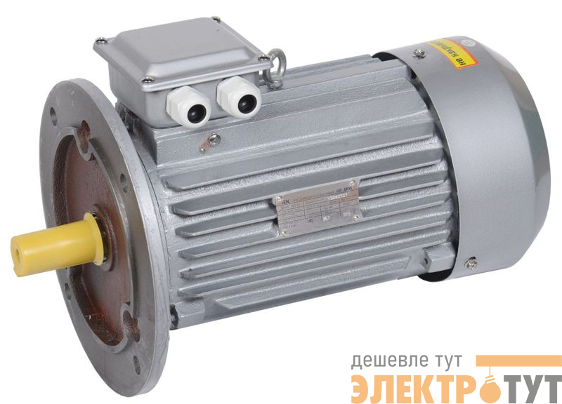 Электродвигатель АИР DRIVE 3ф 100S4 220/380В 3кВт 1500об/мин 3081 IEK DRV100-S4-003-0-1530