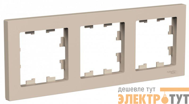 Рамка 3-м AtlasDesign универс. песочн. SE ATN001203