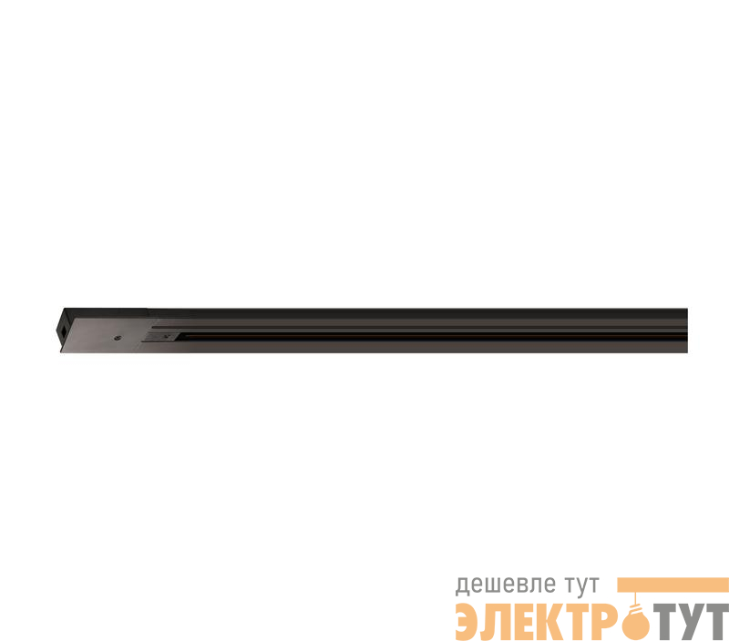 Шинопровод 1ф L2000 PTR/R 2M-BL встраив. для трекового освещения черн. JazzWay 5031623