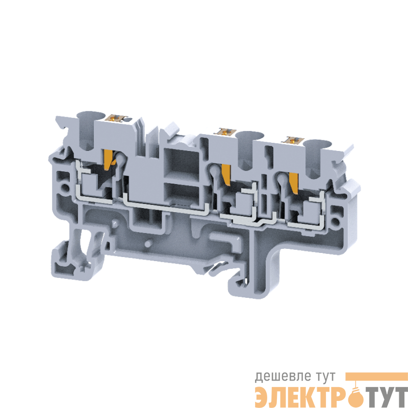 Клемма с 3-мя контактами push-in OptiClip СP-4-TRIPLET-I сер. КЭАЗ 331848